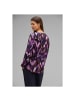 Street One Langarmbluse in deep pure lilac