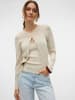 Vero Moda Strickjacke in Bone White