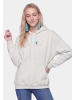 IZIA Women Hoodie in Offwhite