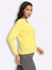 Sieh an! Strickjacke in zitrone