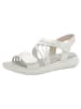 Jana Coshy Sorgenfrei – Die Hallux-freundliche Sandale in WHITE/SILVER
