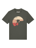 wat? Apparel T-Shirt Mountain Climbing in Khaki