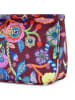 Oilily Pieternella stripe Kosmetiktasche 22 cm tawny port