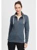 Oxmo Sweatjacke OXVicky Sweat Zip-Jacke in Blau