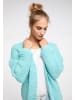 IZIA Damen Cardigan in Türkis