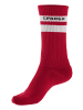 Copenhagen Studios Tennissocken in 3x off white mit farbigen Streifen