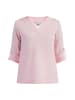 Usha Damen Blusenshirt Mit Spitze in Hellrosa