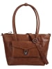 SPIKES & SPARROW Shopper in cognac
