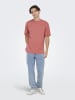 ONLY & SONS T-shirt in Dusty Cedar