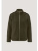 Hessnatur Wollfleece Jacke in vintage oliv