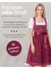 MarJo Midi Dirndl Gundi in Beere