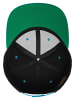  Flexfit Snapback in blk/teal