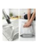relaxdays 4 x Vakuumbeutel in Grau - (B)80 x (H)100 cm