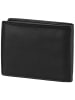 Bugatti Geldbörse Black Magic Wallet With Flap in Black