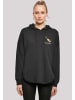 F4NT4STIC Oversized Hoodie Silvester Party #partytime in schwarz