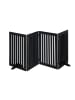 relaxdays Absperrgitter in Schwarz - (B)205 x (H)70 cm