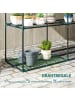 Outsunny Pflanzenständer in Dunkelgrün 143L x 48B x 100H cm