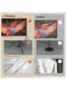 HOMCOM Projektor-Leinwand-268L x 58B x 181H cm-Schwarz
