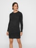 Vero Moda Strick Kleid Meliert Basic Langarm VMDOFFY in Schwarz