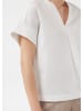 comma T-Shirt kurzarm in Weiß