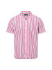 Nils Sundström Freizeithemd in himbeer weiß - 0004