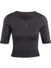 adidas Performance Funktionsshirt AEROKNIT in black-grey six