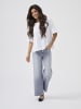 ONLY Jeans mit weitem Bein in Medium Grey Denim