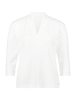 BETTY & CO Casual-Shirt mit V-Ausschnitt in Rohweiß