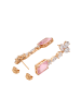 NAEMI Women Earrings in Rose Gold Pink