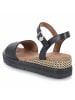 Tom Tailor Sandalette in schwarz