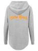 F4NT4STIC Oversized Hoodie New York Orange OVERSIZE HOODIE in grau