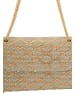 faina Women Flap Bag in Gold