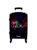 NoBoringSuitCases Suitcase Schwarz mit Neon-Akzenten und