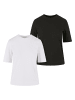 Urban Classics T-Shirt in white+black