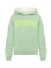 CARTOON Hoodie mit Kapuze in Patch Mint/Yellow