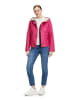 AMBER & JUNE Steppjacke mit Kapuze in Fandango Pink