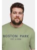 Boston Park Kurzarm T-Shirt in salbeigrün