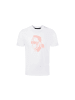 Karl Lagerfeld T-Shirt 755400 in weiss/orange
