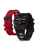 Police Herren-Smartwatch My.Avatar 2.0 Schwarz/Rot