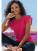 LASCANA T-Shirt in fuchsia