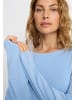 LASCANA Strickpullover in himmelblau