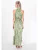 IZIA Women Dress in green multicolor