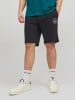 Jack & Jones Sweat Shorts Plus Size Kurze Jogger JPSTSHARK in Schwarz