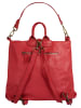 Samantha Look Rucksack echt Leder in rot