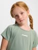 Hummel T-Shirt Hmlluna Gymnastik Mädchen in ICEBERG GREEN