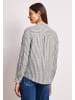 Street One Bluse in schoko weiß - 0001