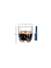 LEONARDO 2er Set Espressogläser (2) Gocce in Transparent 60 ml in transparent