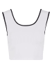 Urban Classics Urban Classics Cropped T-Shirts in froggreen/white+white/black