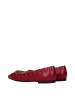 Jimmy Choo Pink Leder Ballerina Flache Schuhe