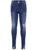 name it Mädchen Jeans Knee-Cut-Detail in Blau